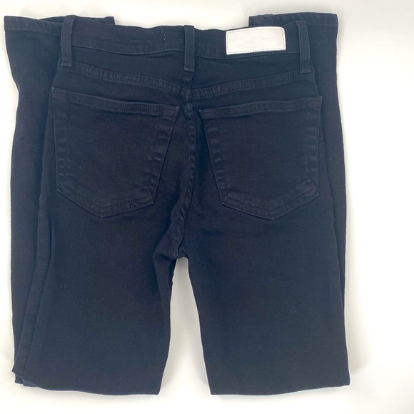 RE/DONE ORIGINAL Stretch High-Rise Ankle Crop Skinny Jeans - Picture 7 of 13